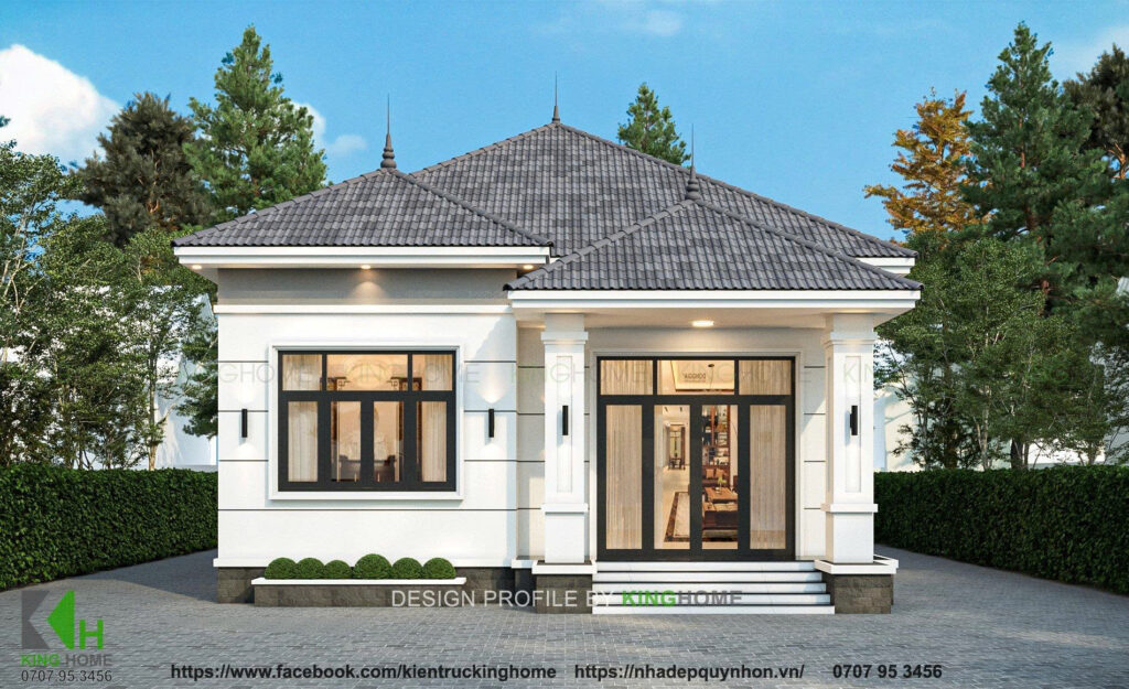 Mẫu nhà mái Nhật đẹp dẫn đầu xu hướng thiết kế hiện nay