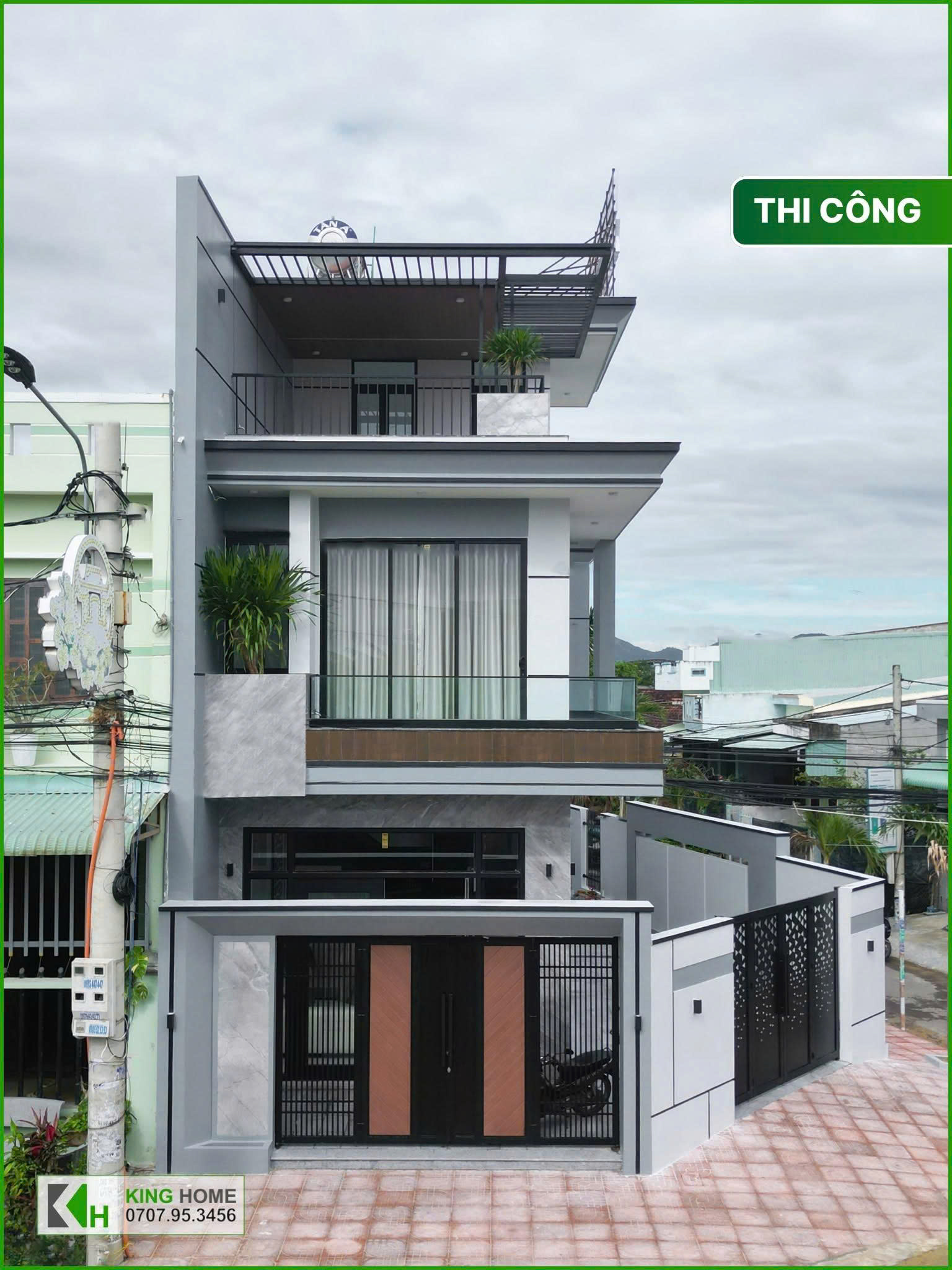 H's House sau quá trình thiết kế - thi công được hoàn thiện giống bản vẽ đến hơn 95%