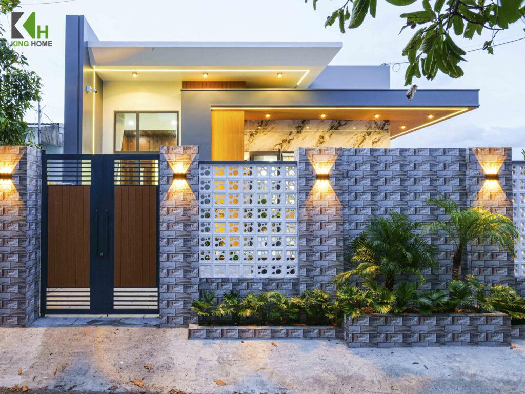 Mẫu nhà cấp 4 sân vườn hiện đại khiến nhiều Gia chủ yêu thích