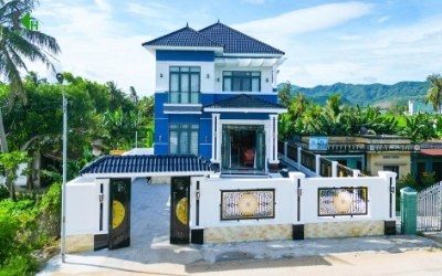 Thực tế ngôi nhà 2 tầng mái Nhật sau khi được King Home hoàn thiện