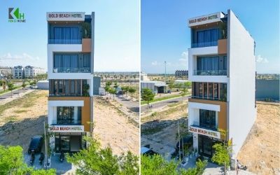 Hoàn thiện khách sạn 5 tầng hiện đại tại Cát Tiến – Dấu ấn thi công của King Home