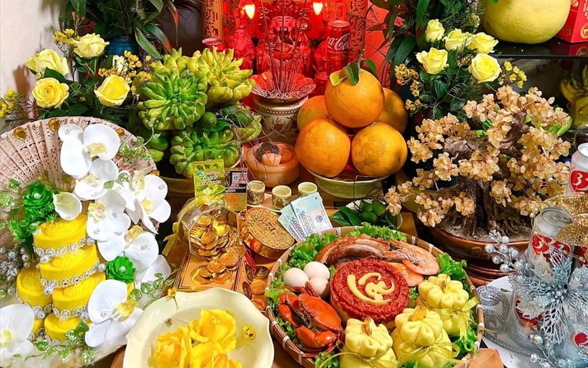 Mâm lễ nhập trạch cần bày biện trang trọng, đầy đủ