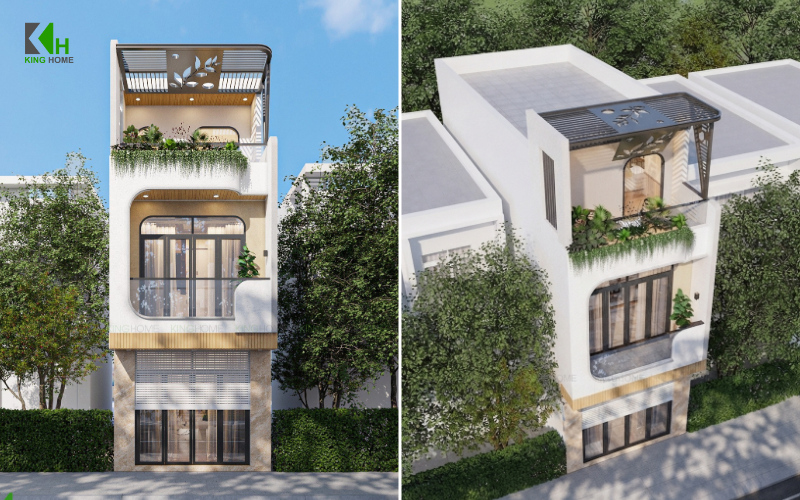 Dự án nhà 3 tầng hiện đại nơi vẻ đẹp được tạo nên từ những điều vừa đủ