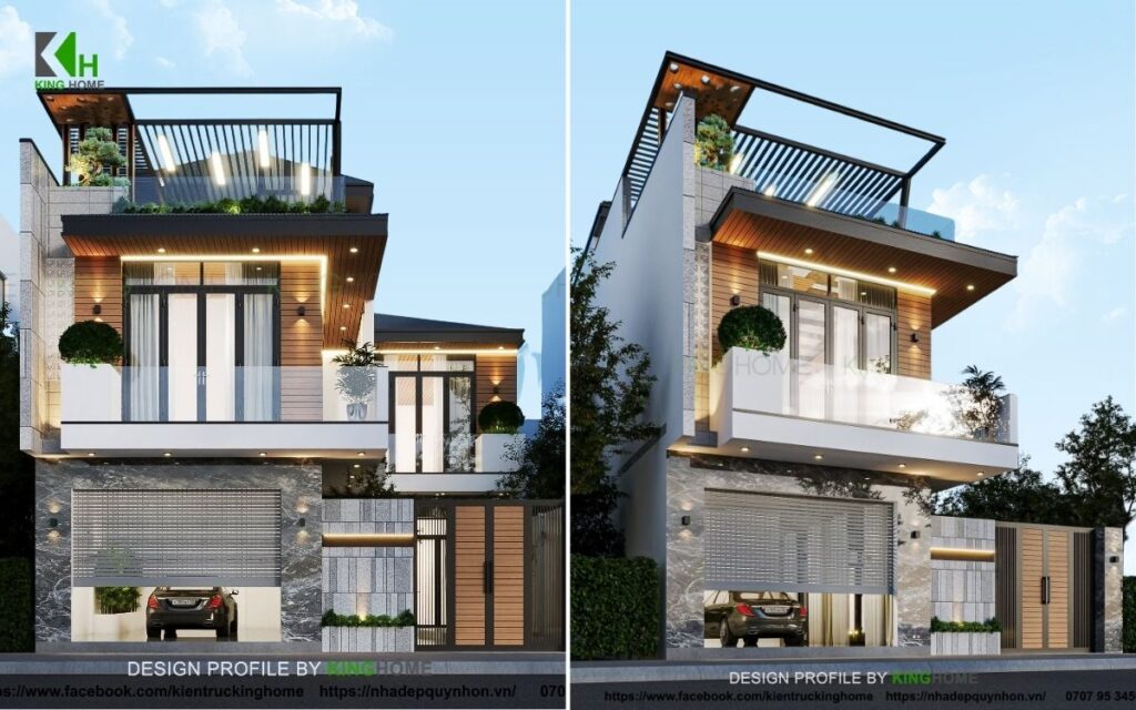 Ý tưởng thiết kế villa 3 tầng đẹp, không gian mở thoáng đãng – K’s Villa