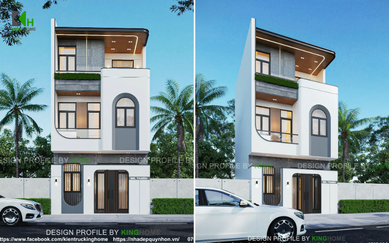 Thiết kế nhà 3 tầng hiện đại ưu tiên trải nghiệm sống của gia chủ – T’s House