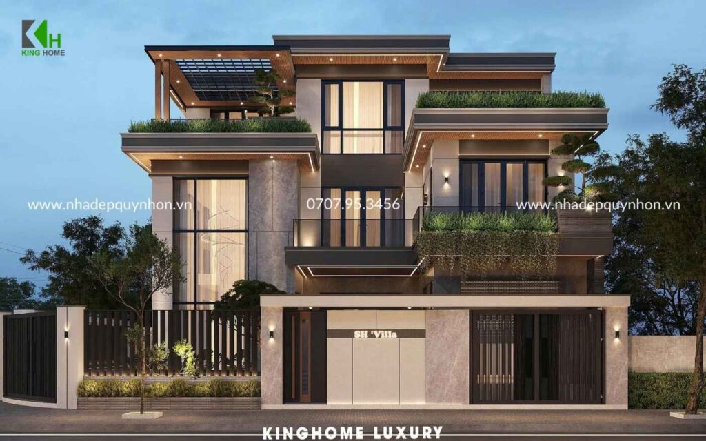 Vẻ đẹp cuốn hút của S’s Villa hiện đại với từng đường nét kiến trúc đầy tinh tế