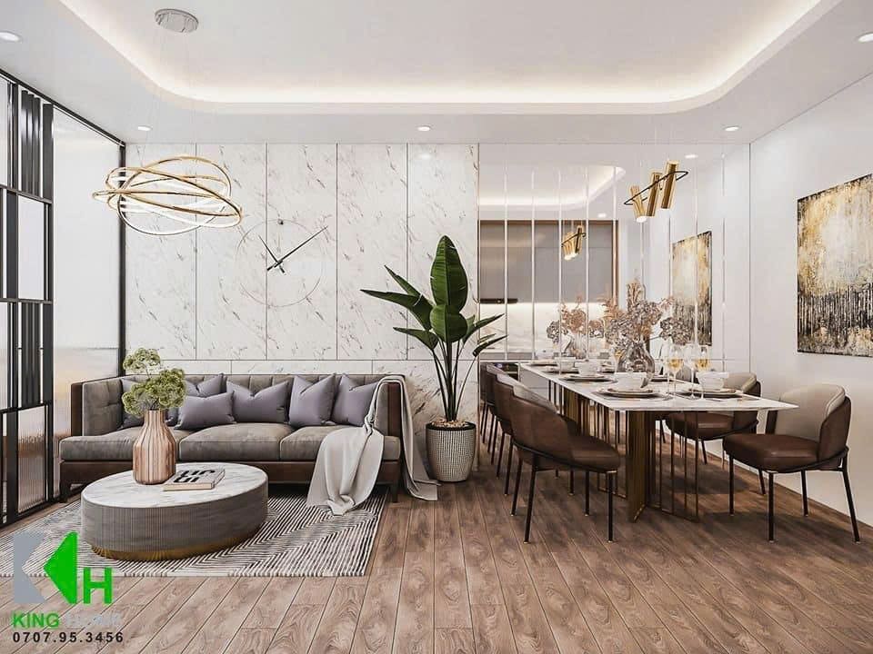 Dự án thiết kế và thi công trọn gói nội thất căn bộ Acohome