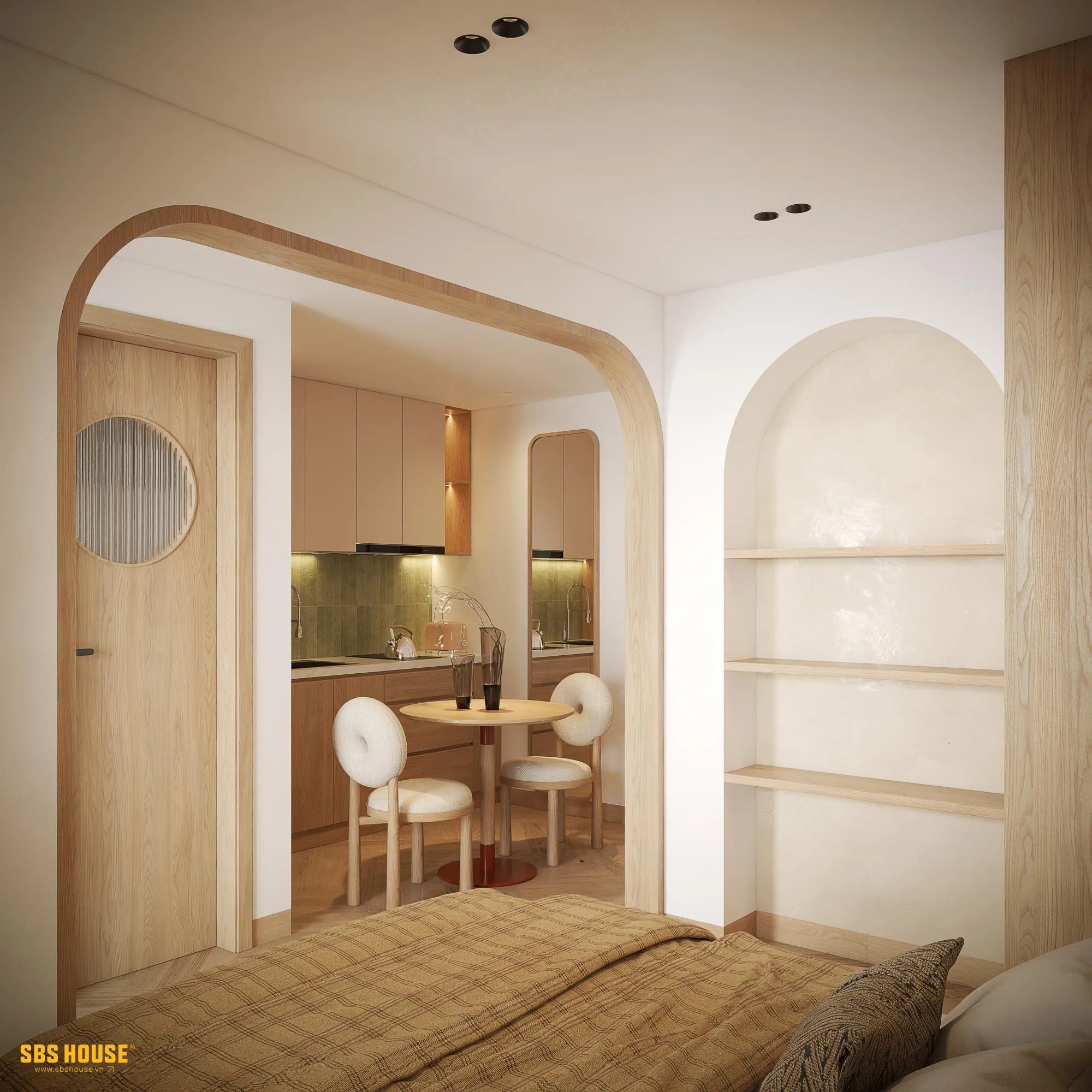 Thiết kế nội thất căn hộ Penthouse cao cấp – Anh Minh