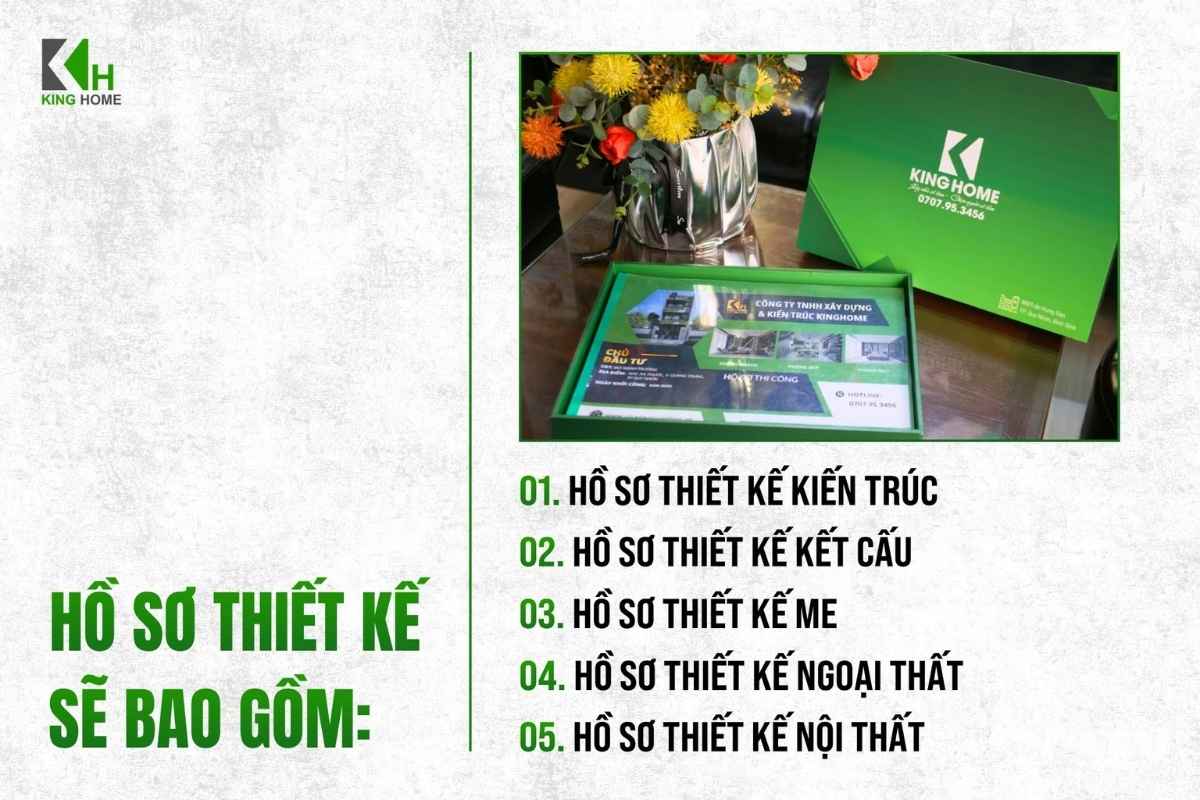 Hồ sơ thiết kế bao gồm những hạng mục nào?