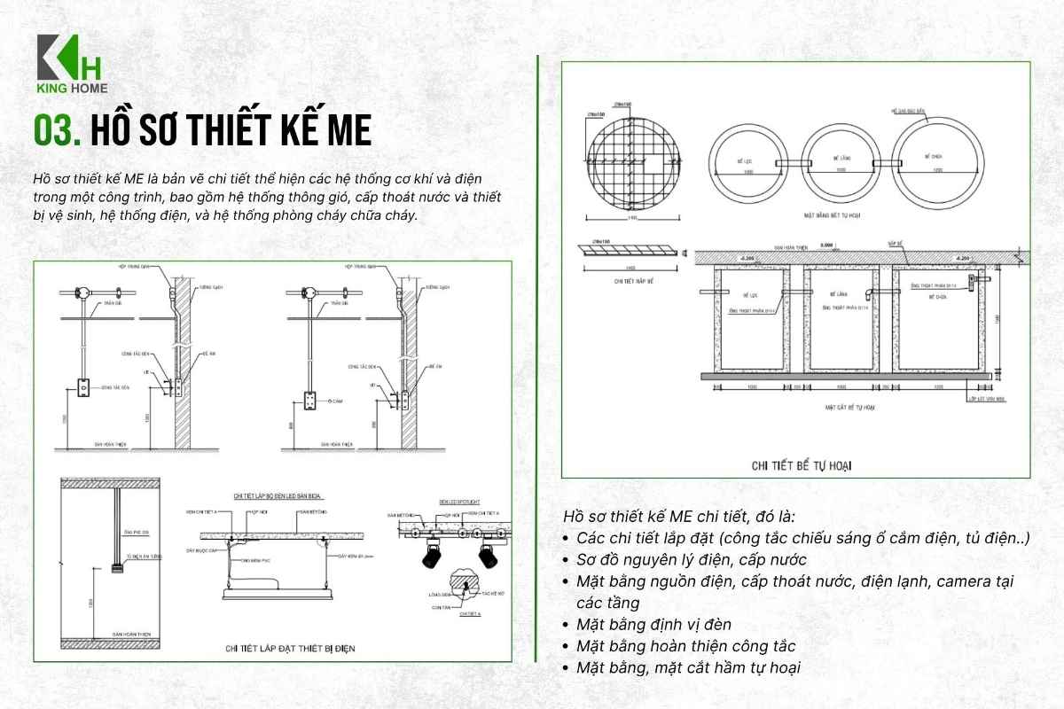 Hồ sơ điện nước giúp công trình vận hành ổn định sau khi ở, tránh phải đục phá sửa chữa