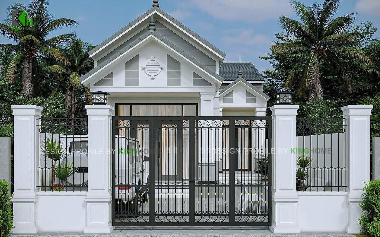 Nhà cấp 4 mái Nhật kín cổng cao tường, vẻ đẹp kín đáo đầy cuốn hút