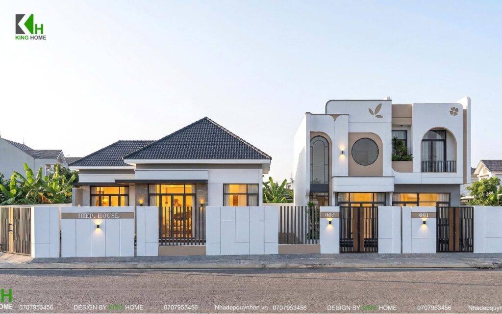 3 mẫu nhà phố đẹp, hiện đại được xây trên cùng 1 mảnh đất – H’s House