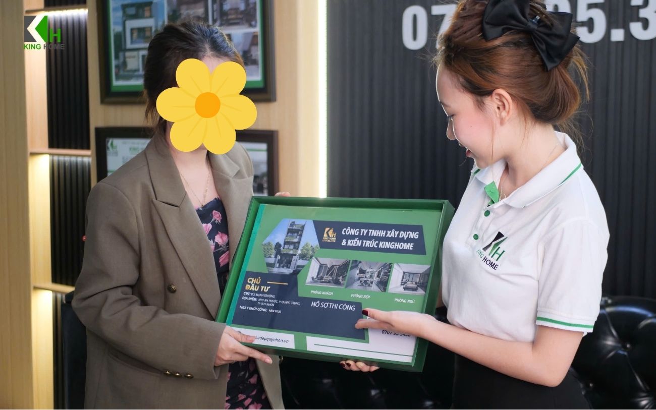Bàn giao hồ sơ và hỗ trợ sau thiết kế