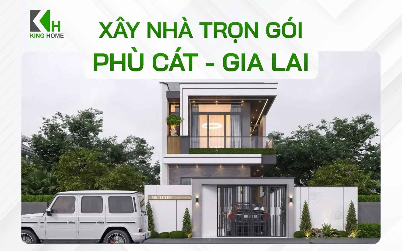Xây nhà trọn gói Phù Cát uy tín, chất lượng, báo giá mới nhất 2026