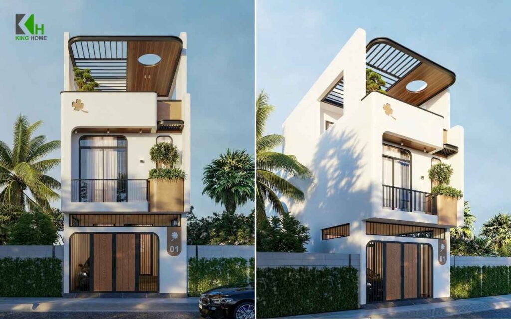 Thiết kế nhà 3 tầng đề cao sự kết nối giữa con người và không gian sống