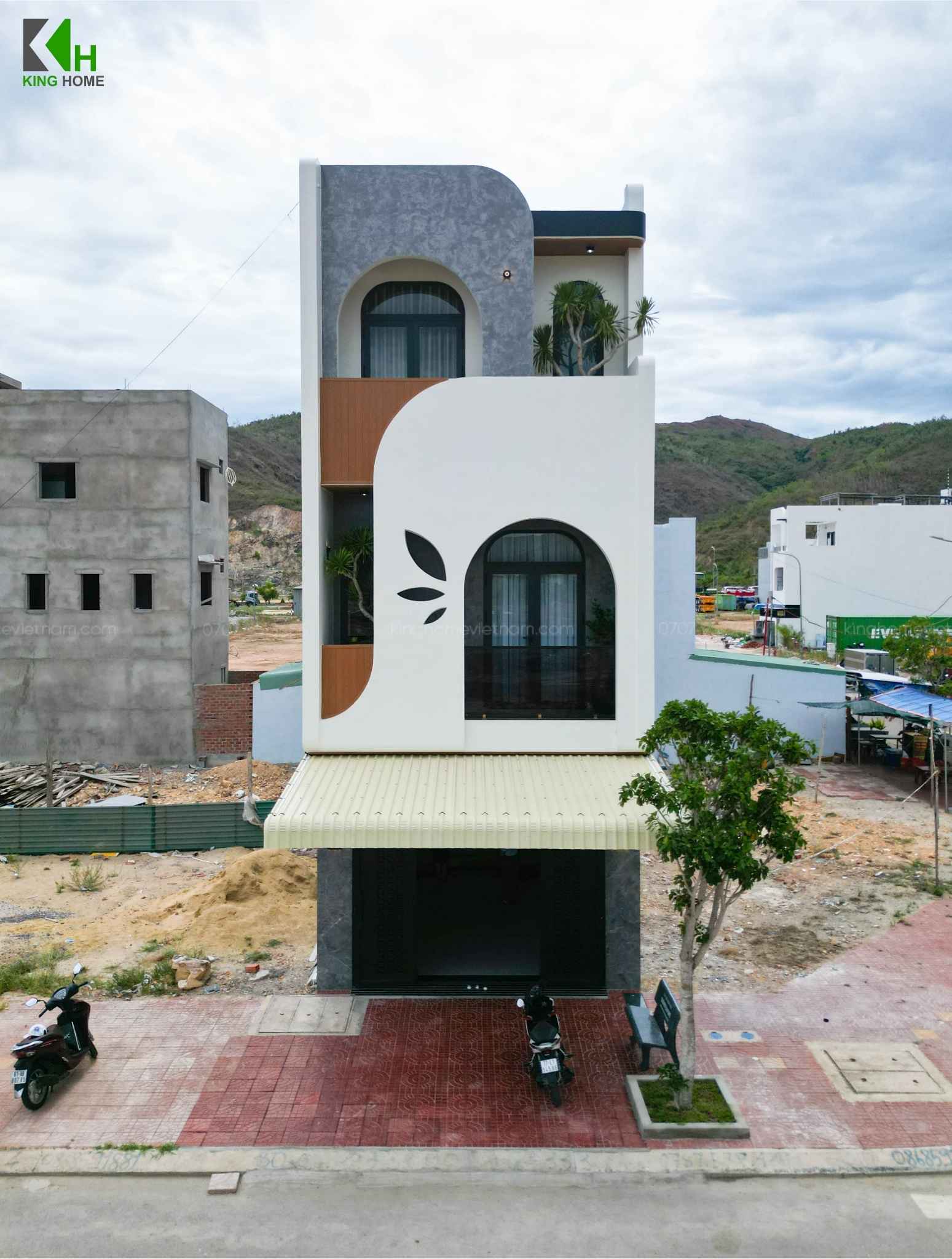 Từ bản vẽ đến thực tế mẫu nhà 3 tầng giống đến 95% thiết kế - T's House