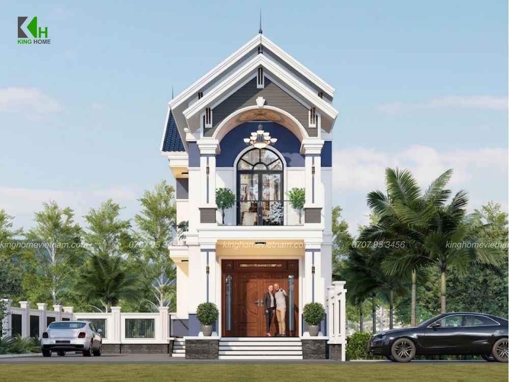 Mẫu nhà mái Thái 2 tầng tối ưu công năng, nâng tầm không gian sống