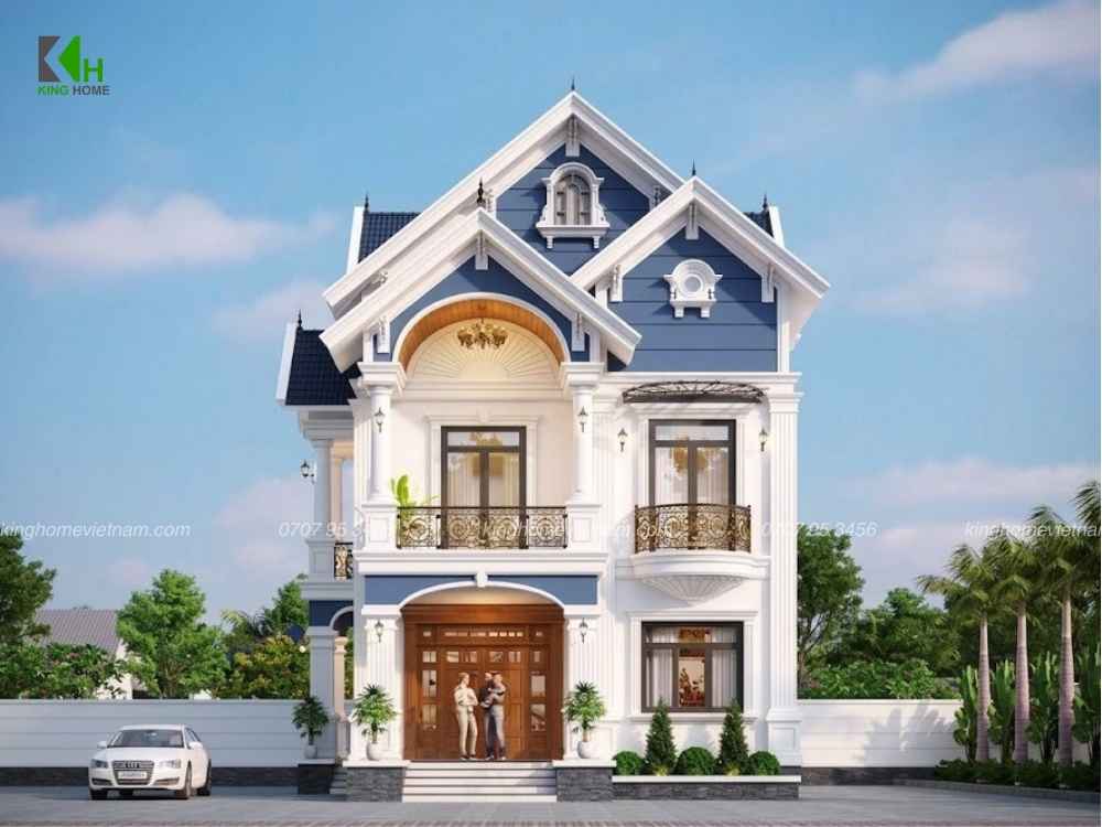 Nhà mái Thái 2 tầng, 3 tầng là lựa chọn phù hợp với những gia đình cần nhiều không gian sử dụng nhưng diện tích đất không quá lớn
