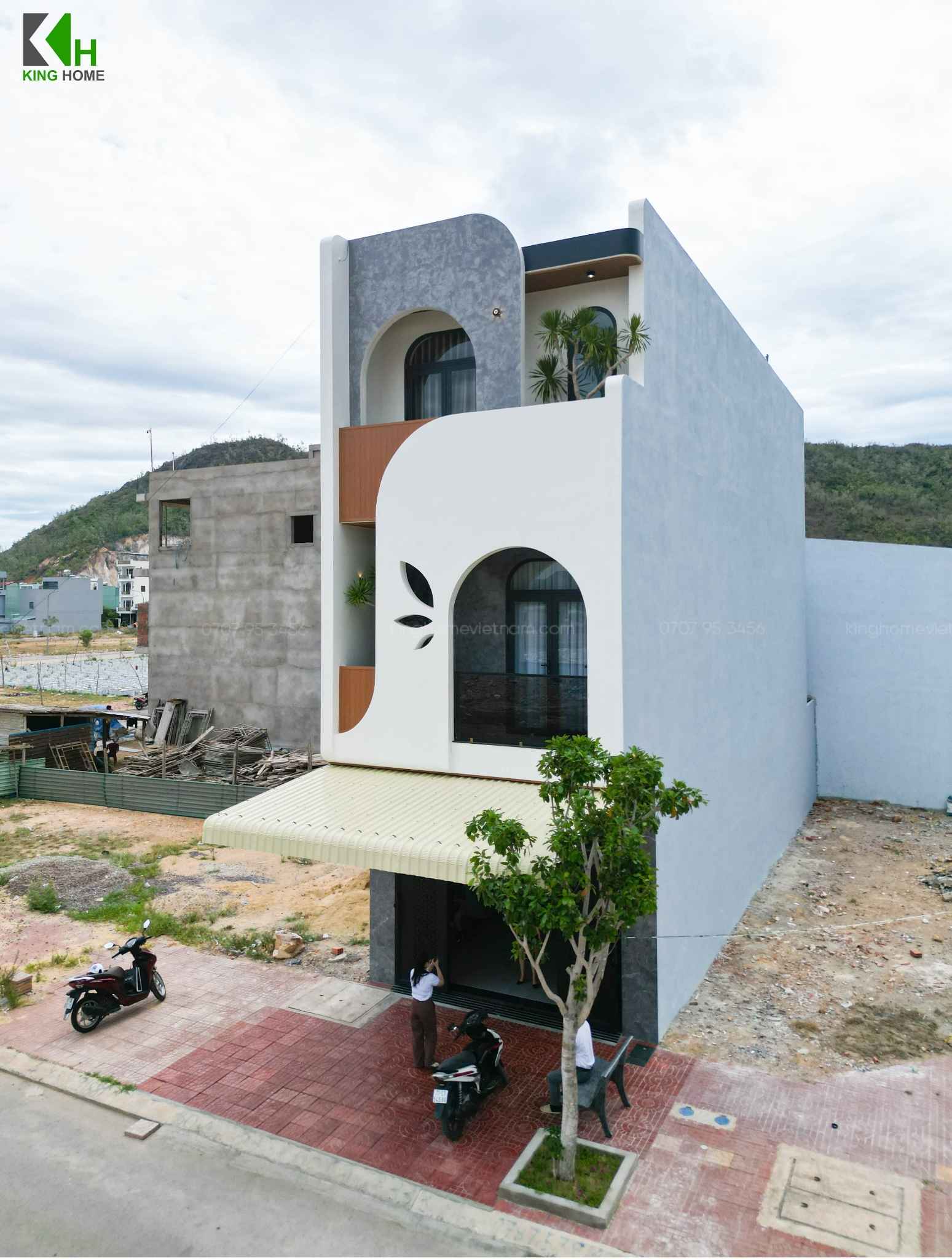 T's House đạt độ tương đồng đến 95% giữa bản vẽ và công trình thực tế, đúng với mục tiêu mà gia chủ đặt ra ngay từ đầu.