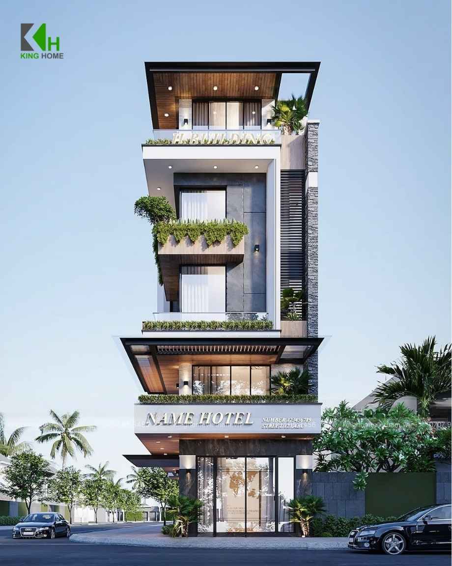 King Home thi công hoàn thiện khách sạn Nhơn Lý đảm bảo sự đồng bộ giữa thiết kế và thi công