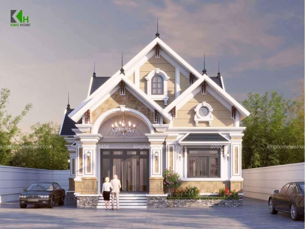 Thiết kế nhà cấp 4 mái Thái rộng thoáng, đề cao sự tiện nghi trong từng không gian