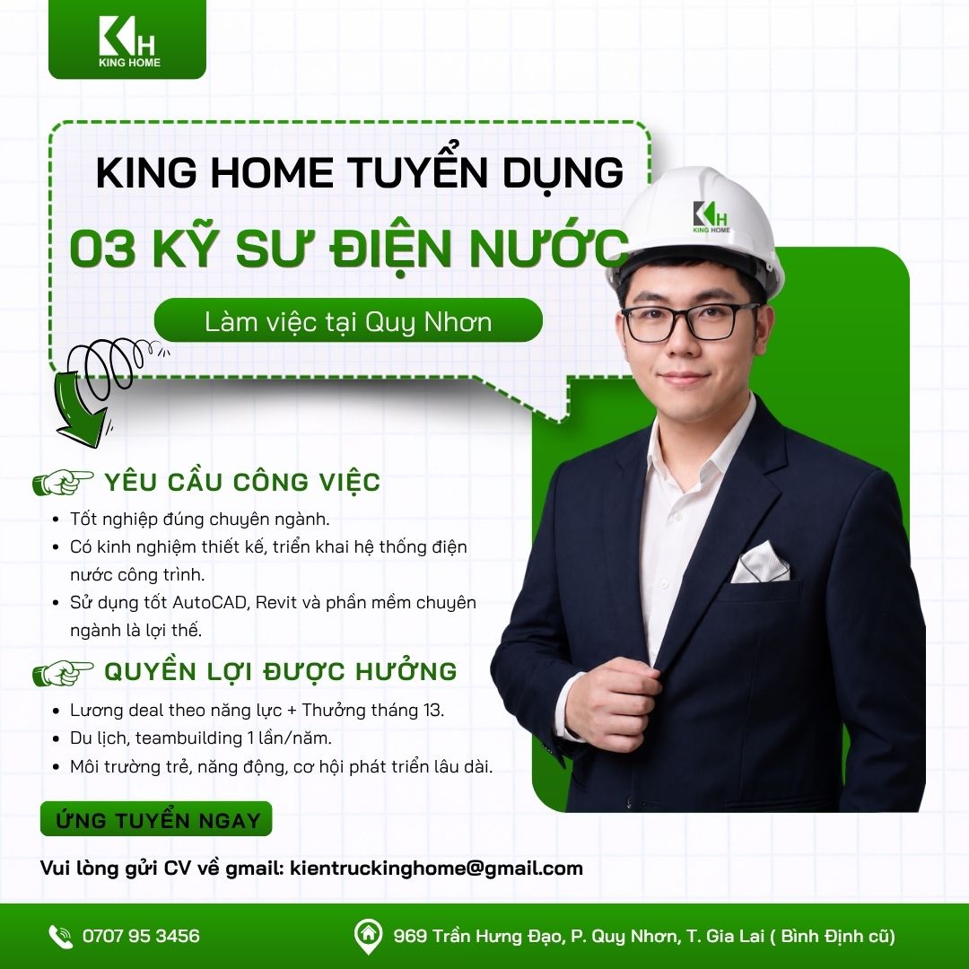 King Home hướng đến xây dựng đội ngũ nhân sự chuyên môn vững, trách nhiệm cao và đồng hành lâu dài