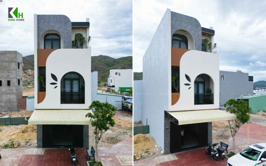 Từ bản vẽ đến thực tế mẫu nhà 3 tầng giống đến 95% thiết kế – T’s House