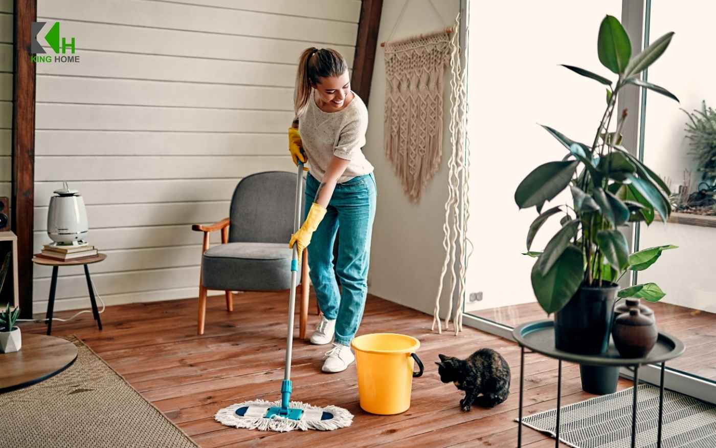 Trước khi xông, ngôi nhà nên được dọn dẹp sạch sẽ, loại bỏ rác thải xây dựng, bụi bẩn và những vật dụng không cần thiết